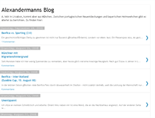 Tablet Screenshot of alexandermannsblog.blogspot.com
