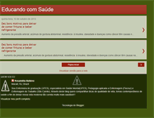 Tablet Screenshot of educandocomsaude.blogspot.com