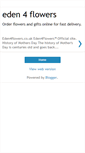 Mobile Screenshot of eden-4-flowers.blogspot.com