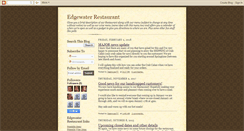 Desktop Screenshot of edgewaterrestaurant.blogspot.com