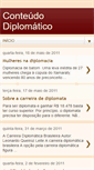 Mobile Screenshot of conteudodiplomatico.blogspot.com