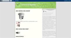 Desktop Screenshot of camaras-de-seguridad.blogspot.com