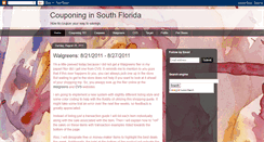 Desktop Screenshot of couponinginsouthflorida.blogspot.com