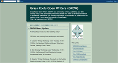 Desktop Screenshot of grassroots-openwriters.blogspot.com