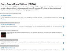 Tablet Screenshot of grassroots-openwriters.blogspot.com