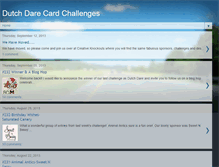 Tablet Screenshot of dutchdare-cardchallenges.blogspot.com
