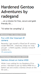 Mobile Screenshot of hardenedgentoo.blogspot.com