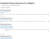 Tablet Screenshot of hardenedgentoo.blogspot.com