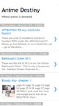 Mobile Screenshot of destinyanime.blogspot.com