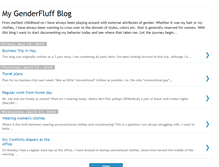 Tablet Screenshot of genderfluffblog.blogspot.com