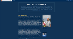 Desktop Screenshot of kevin-morrow.blogspot.com