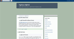 Desktop Screenshot of ingilizcegitimi.blogspot.com