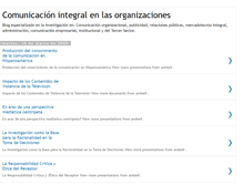 Tablet Screenshot of comunicacionestrategicaenorg.blogspot.com
