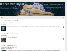 Tablet Screenshot of biancavanbaast.blogspot.com
