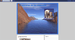 Desktop Screenshot of eluniversodelasmascotas.blogspot.com