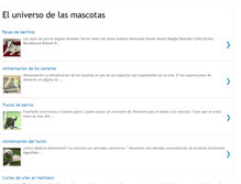 Tablet Screenshot of eluniversodelasmascotas.blogspot.com