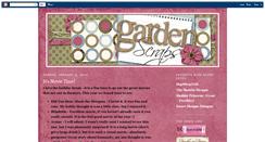 Desktop Screenshot of gardenscraps.blogspot.com