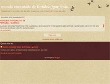 Tablet Screenshot of mundoencantadodefortalezagardenia.blogspot.com