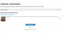 Tablet Screenshot of galletasricas.blogspot.com