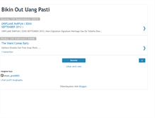 Tablet Screenshot of bikinoutuangpasti.blogspot.com