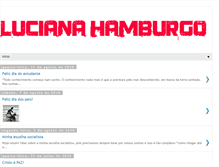 Tablet Screenshot of lucianahamburgo.blogspot.com