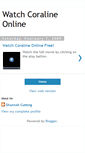 Mobile Screenshot of coralineonline.blogspot.com