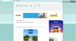 Desktop Screenshot of andreaxyz.blogspot.com