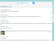 Tablet Screenshot of andreaxyz.blogspot.com