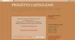 Desktop Screenshot of progettocastiglione.blogspot.com