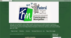 Desktop Screenshot of nssc-pastoralfranciscanas.blogspot.com