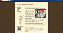 Desktop Screenshot of laeducacionencolombia-julieth.blogspot.com