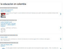 Tablet Screenshot of laeducacionencolombia-julieth.blogspot.com