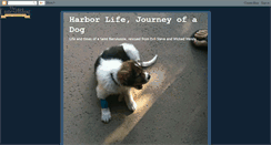 Desktop Screenshot of harborlifedog.blogspot.com