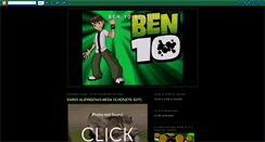 Desktop Screenshot of ben10brasil.blogspot.com