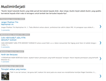 Tablet Screenshot of musliminsejati.blogspot.com