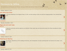 Tablet Screenshot of dormersinafrica.blogspot.com