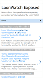 Mobile Screenshot of loonwatchexposed.blogspot.com