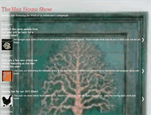 Tablet Screenshot of henhouseshow.blogspot.com