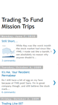 Mobile Screenshot of missiontrading.blogspot.com