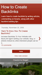 Mobile Screenshot of how-to-create-backlinks1.blogspot.com