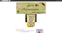 Desktop Screenshot of janaartesanatos.blogspot.com