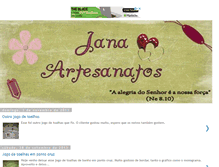 Tablet Screenshot of janaartesanatos.blogspot.com