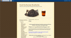 Desktop Screenshot of grzybkombucha.blogspot.com