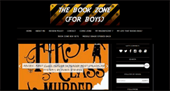 Desktop Screenshot of bookzone4boys.blogspot.com