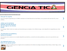 Tablet Screenshot of cienciatica.blogspot.com