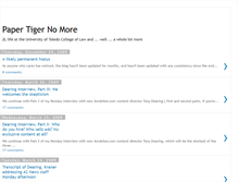 Tablet Screenshot of papertigernomore.blogspot.com