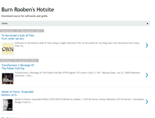 Tablet Screenshot of burnrooben.blogspot.com
