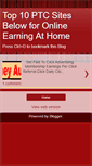 Mobile Screenshot of get-paid-to-click-advertising-at-clix.blogspot.com
