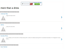Tablet Screenshot of morethandress.blogspot.com