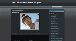 Desktop Screenshot of cruzalbertogutierrezborquez.blogspot.com